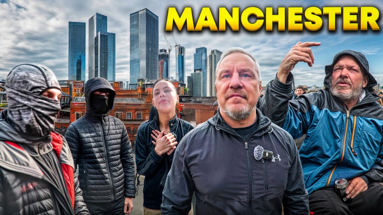 Tragic Stabbing That Exposed Manchester's Migrant Crisis [Chaos’ at Piccadilly Gardens