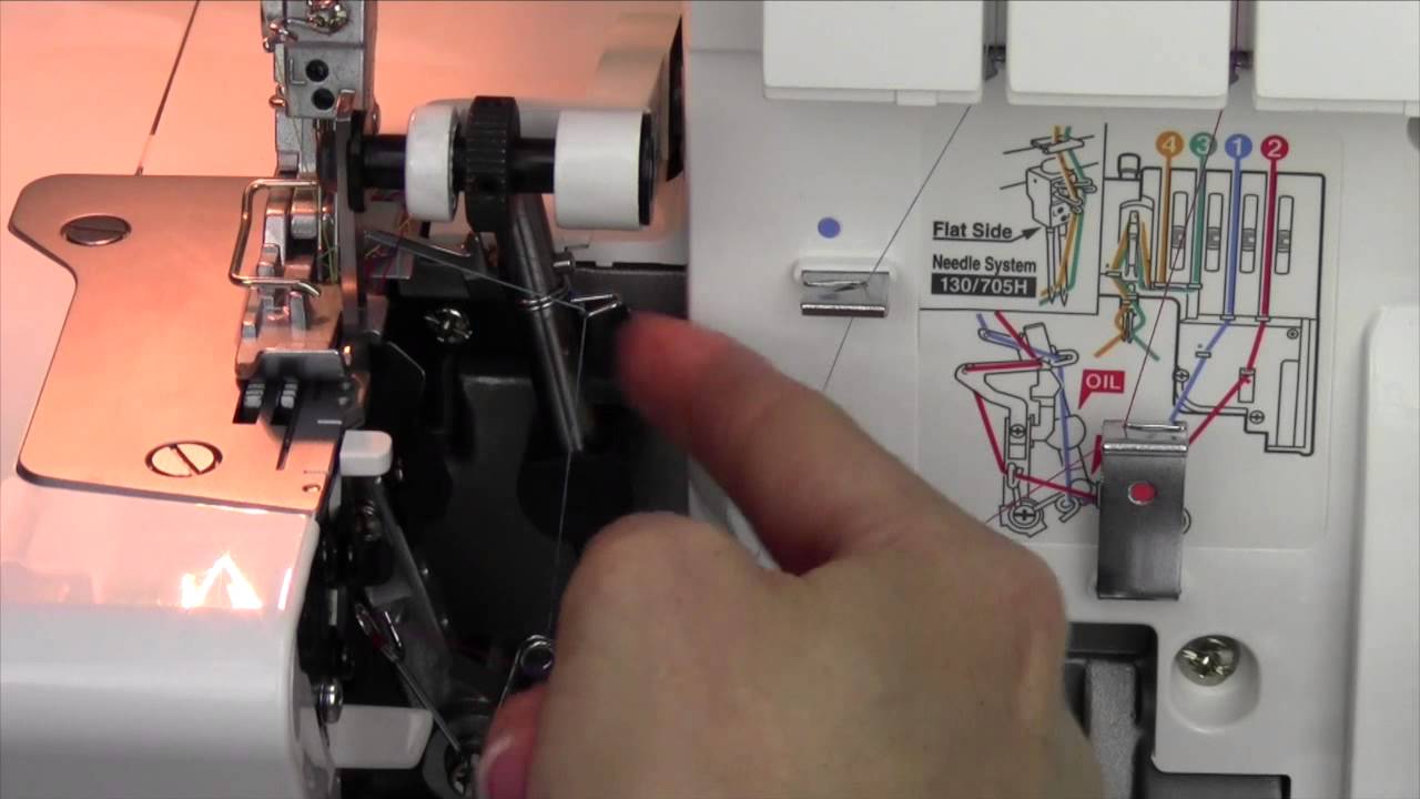 Bernina 700D Serger 12 Cleaning & Oiling