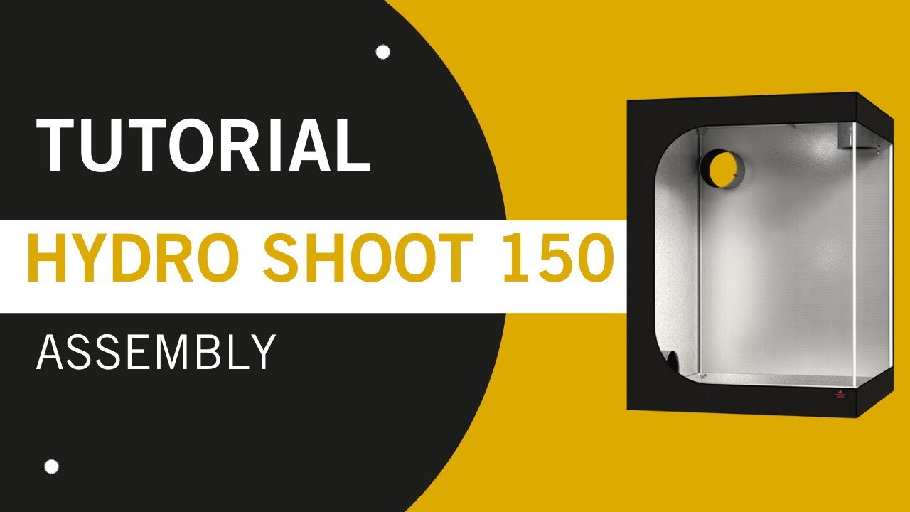 Hydro Shoot GROW TENT 150 R2.00 Instruction