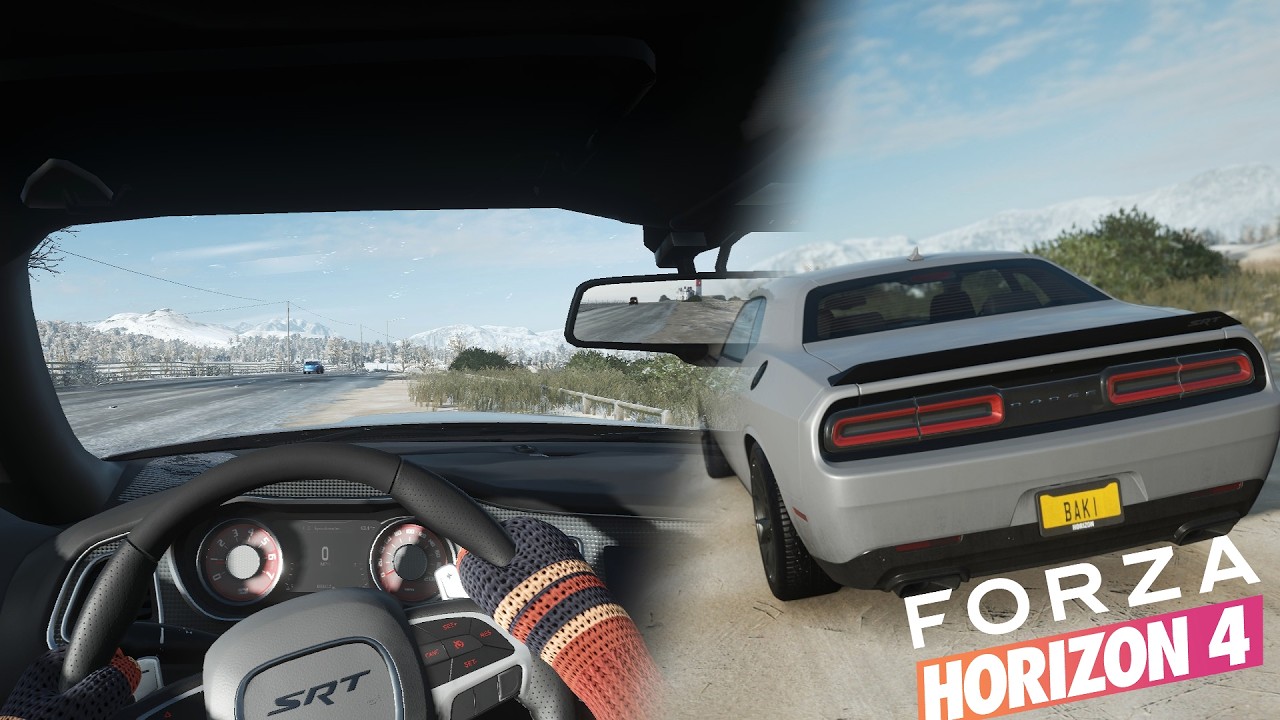 Dodge Challenger Hellcat | Winter Morning Drive