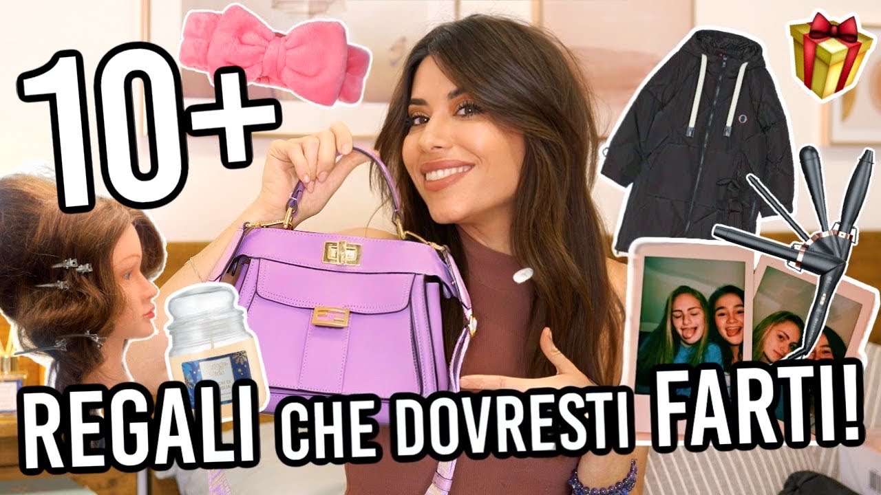 I 10 REGALI PIÙ BELLI CHE PUOI FARTI QUESTO NATALE!🎁 | Adriana Spink