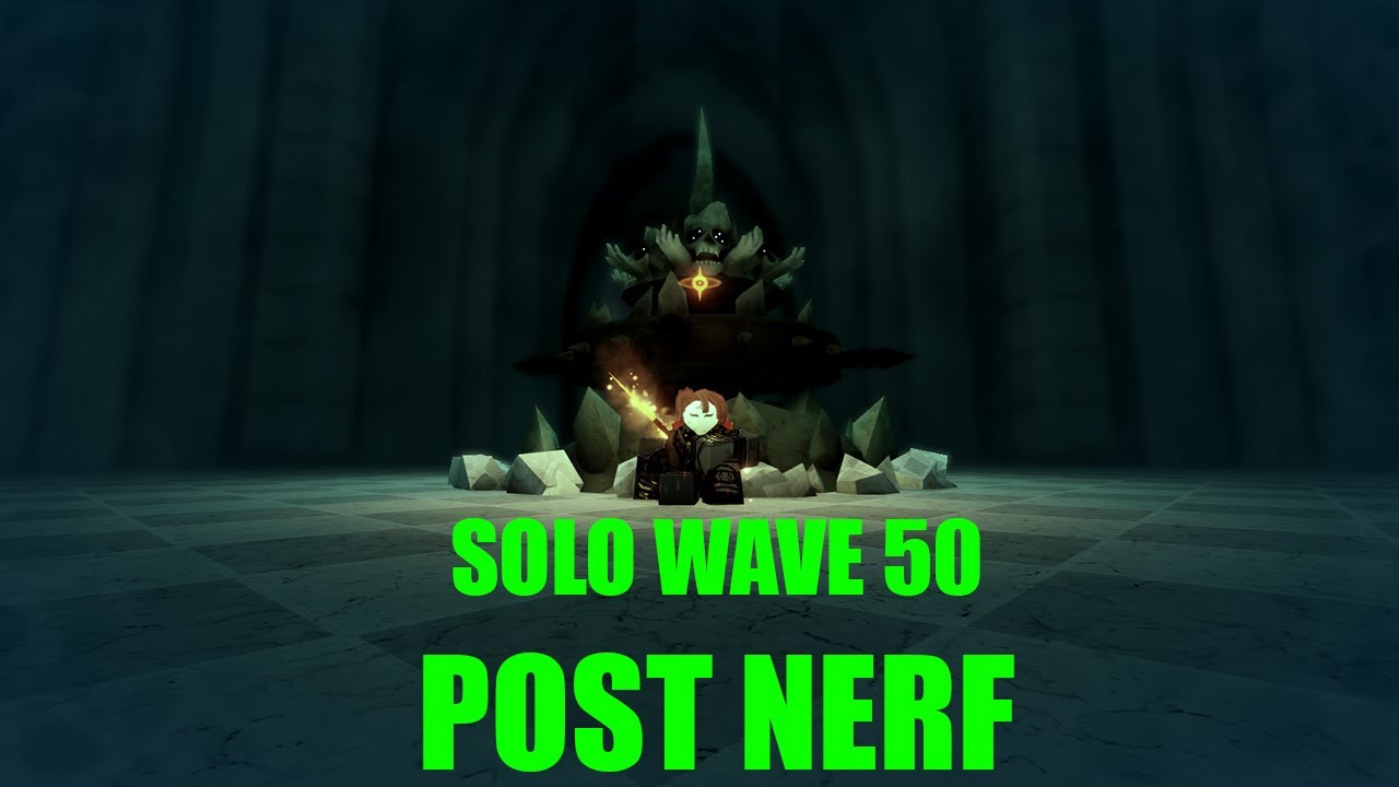 Deepwoken SOLO Wave 50 Diluvian (Post Payback&Gale Nerf)
