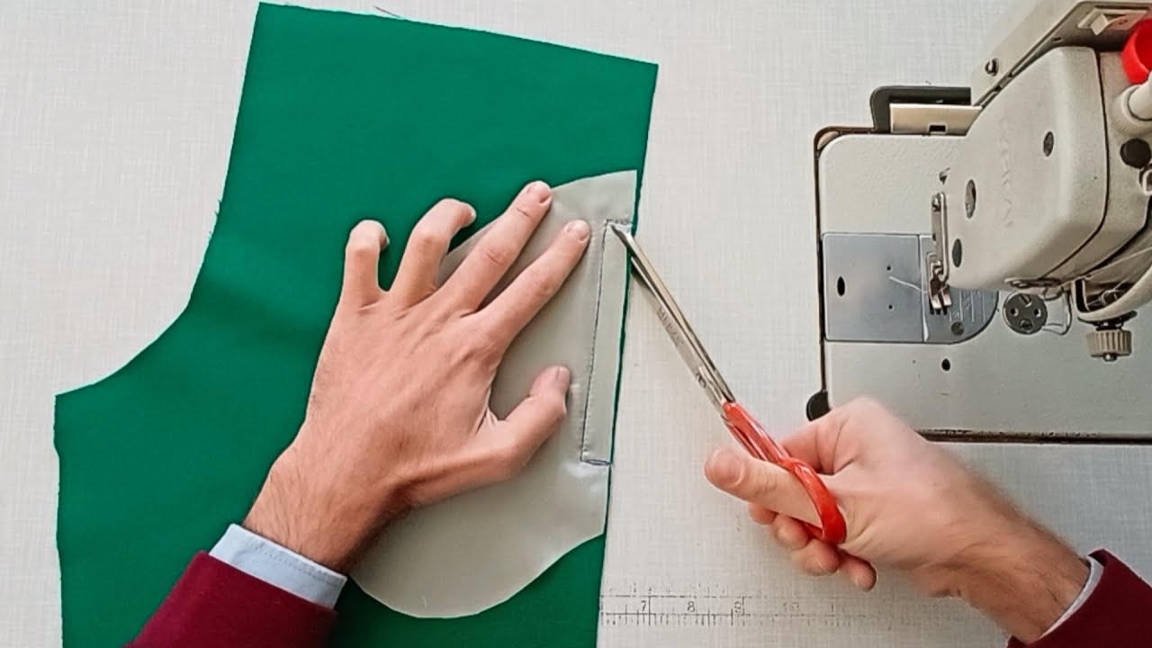 Secrets of sewing a hidden pocket for trousers