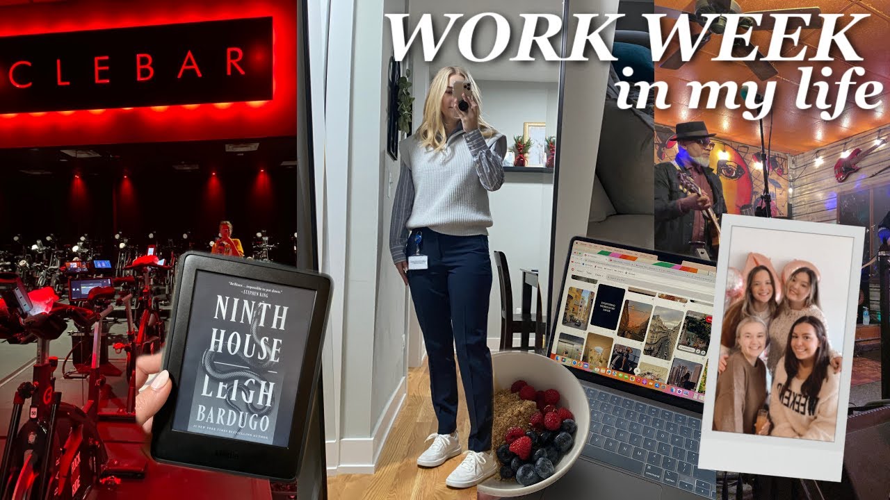 Work Week In My Life | Back in the Office, New Schedule, & On a Reading Kick