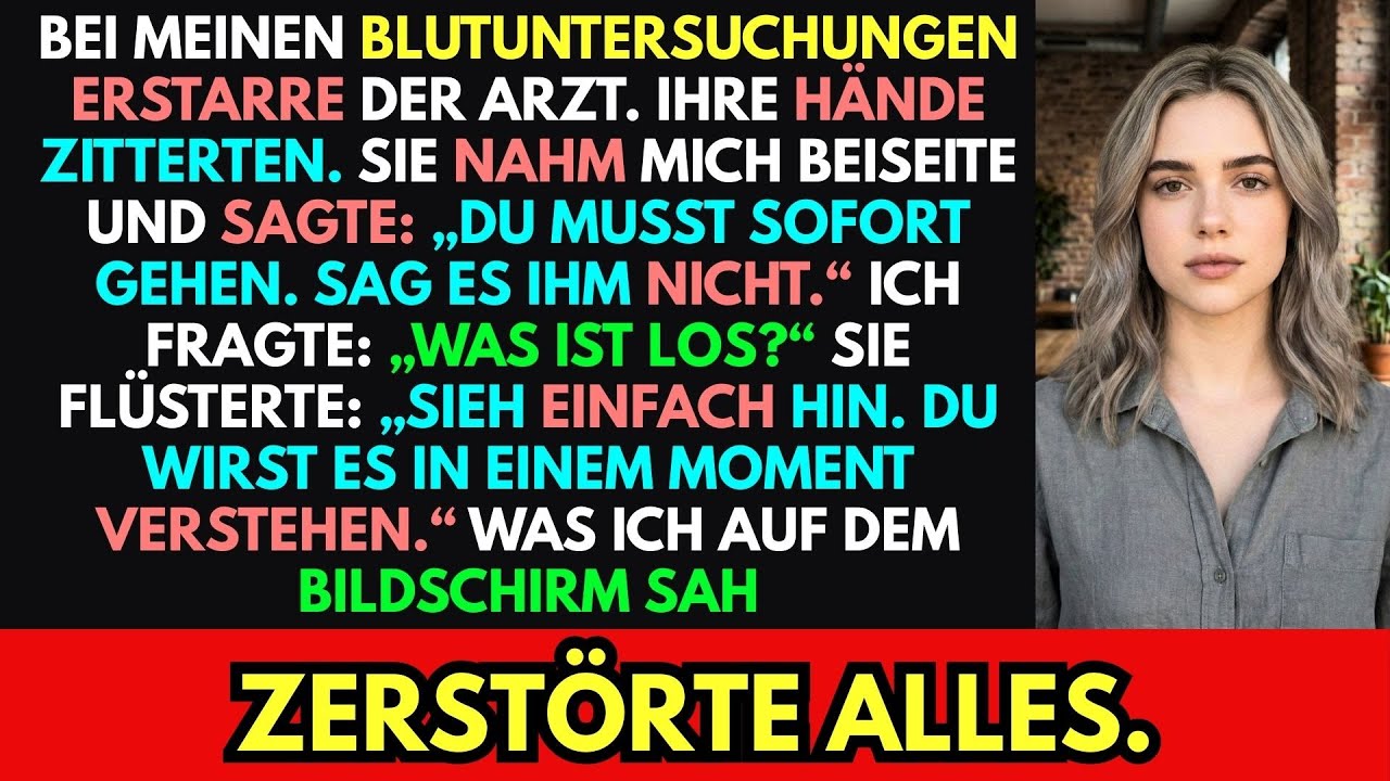 Der Arzt sah meine Blutwerte und bat mich, mich scheiden zu lassen … Damit hatte ich nie gerechnet …