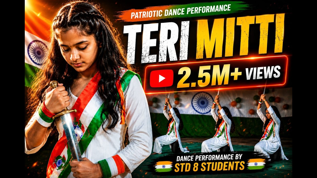 Talwaro pe sar war diye Teri Mitti, dance Performed by STD 8 Students