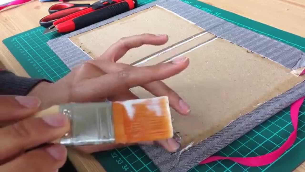 Encuadernación tapa dura (cosida) - Tutorial