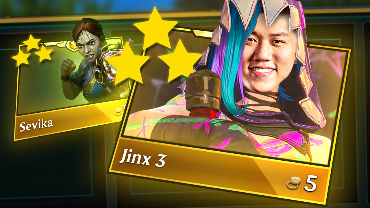 3 STAR SEVIKA AND JINX ARE NOT EVEN GOOD LIKE TRUST | Teamfight Tactics Patch 14.23