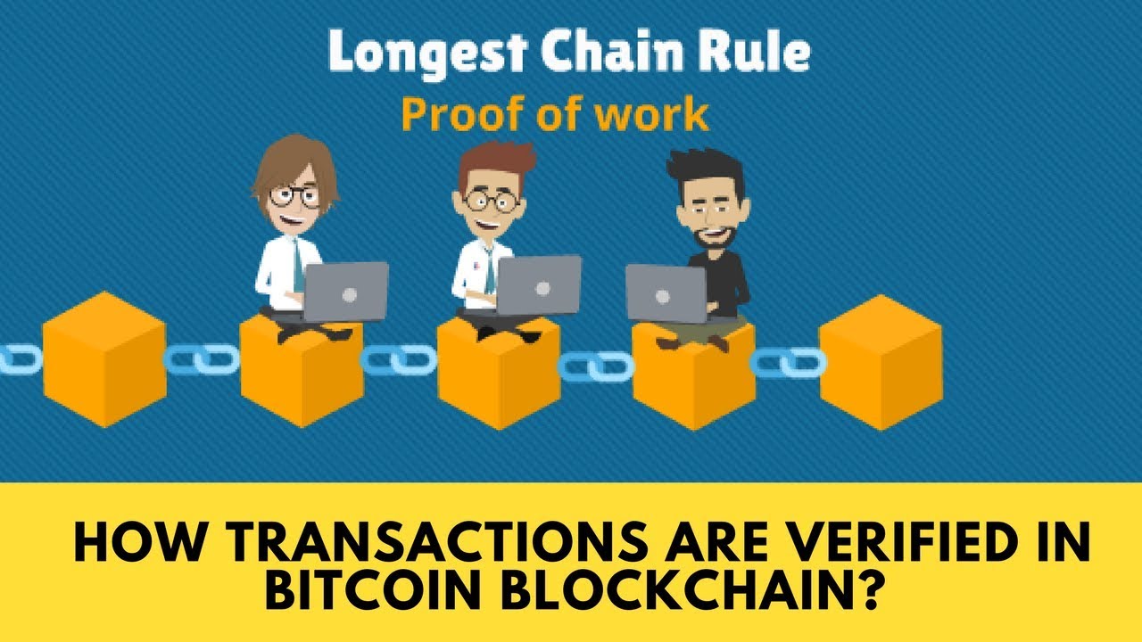 How transactions are verified in Bitcoin Blockchain - Longest chain rule explained