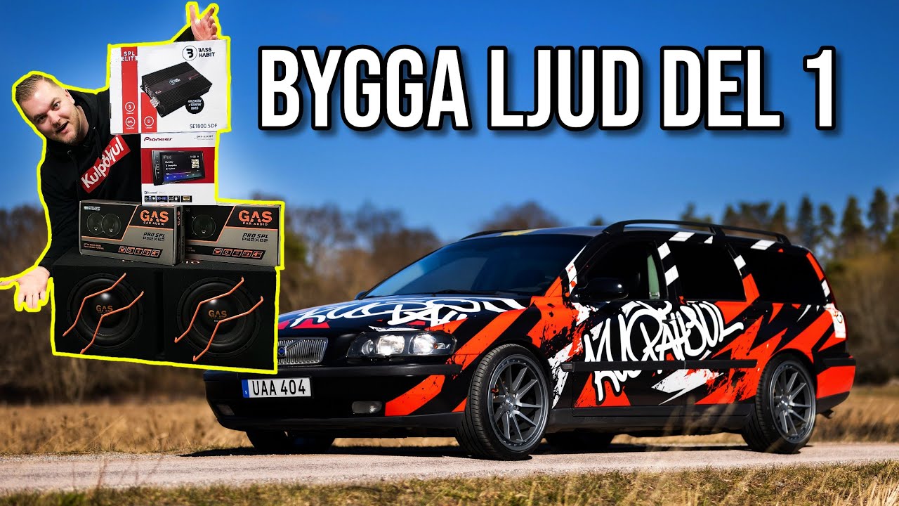 BYGGA BILLJUD: BYTER DÖRRHÖGTALARE & LJUDISOLERAR DÖRRAR - [VLOGG #456]