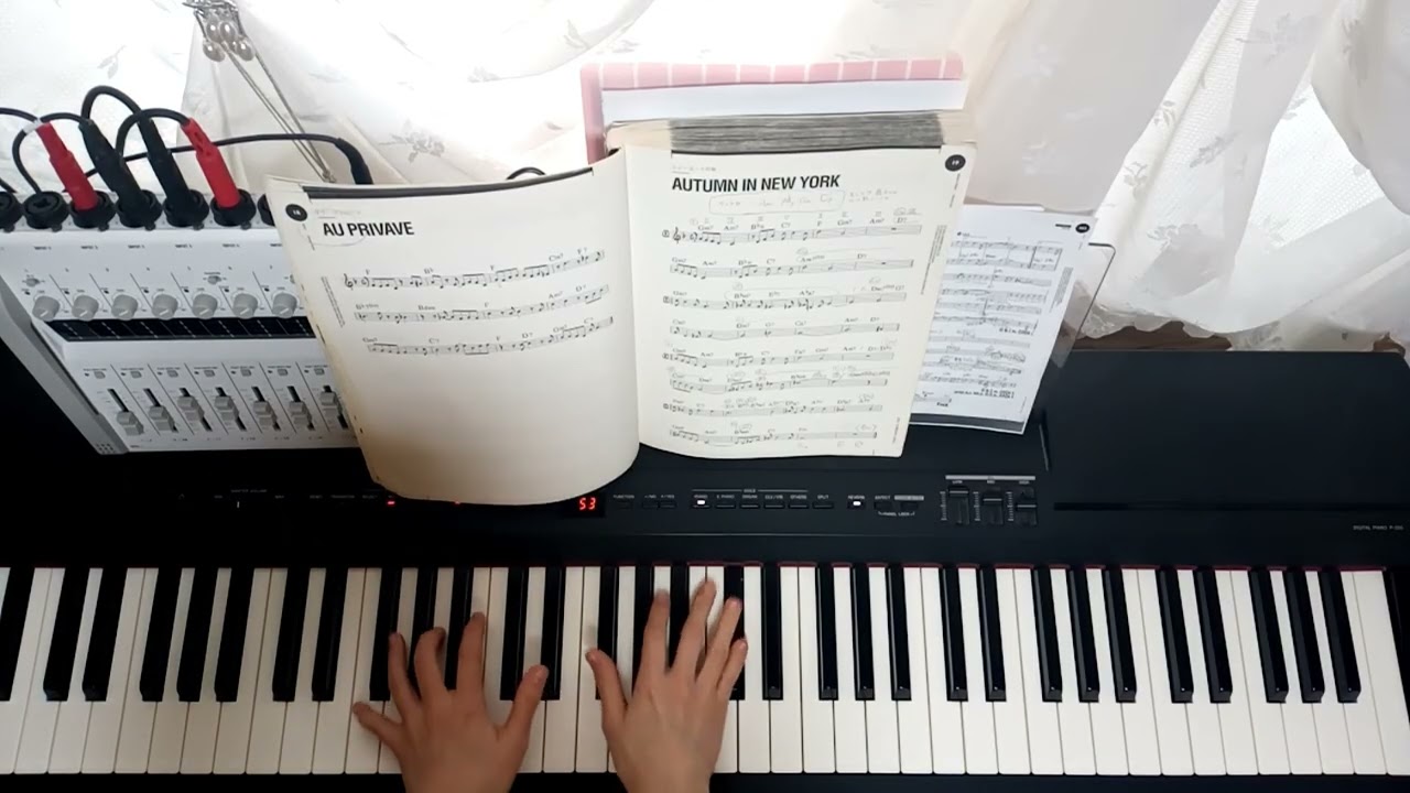 Autumn In New York/Vernon Duke/Jazz Piano