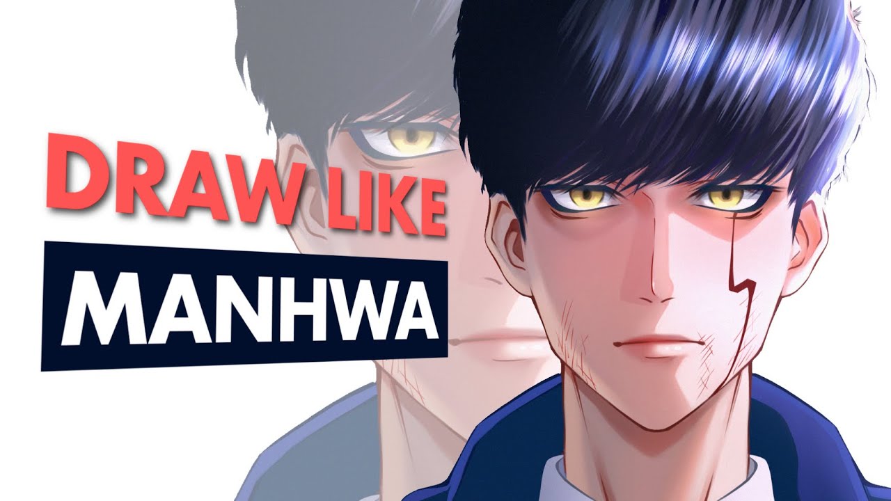 Рисуйте в стиле MANHWA | при участии Mashle [Урок по Ibispaint X] Для начинающих