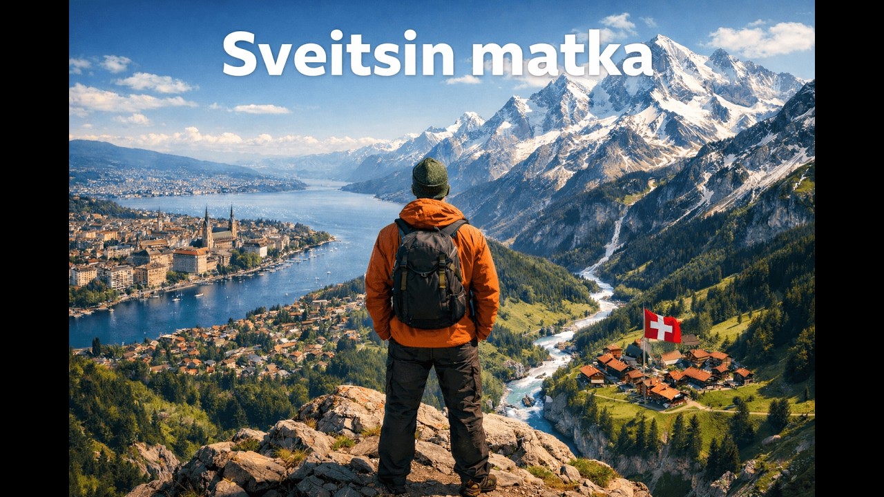 Sveitsin matka – Alpit, laskettelua, luontoa ja Zürich