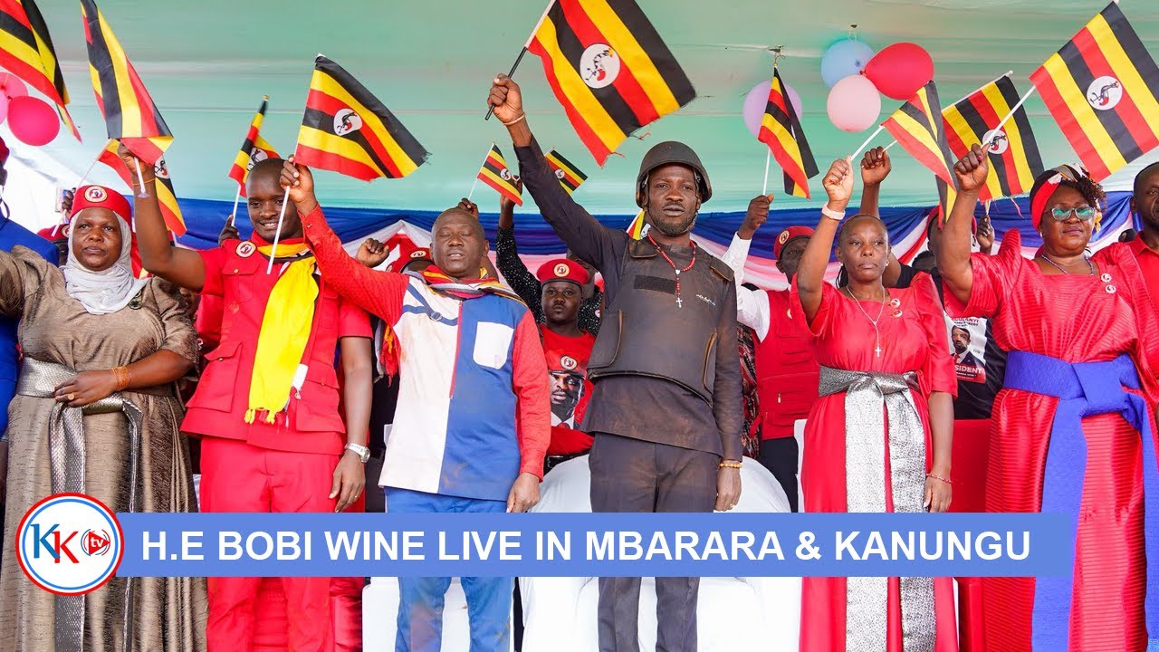 LIVE STREAM: Bobi Wine Campaign Trail Hits Mbarara & Kanungu
