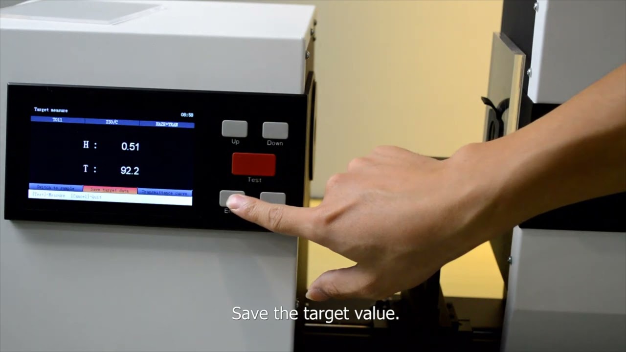 HiYi How To Series CS 700 Spectral Haze Meter  for Plastic Measurement