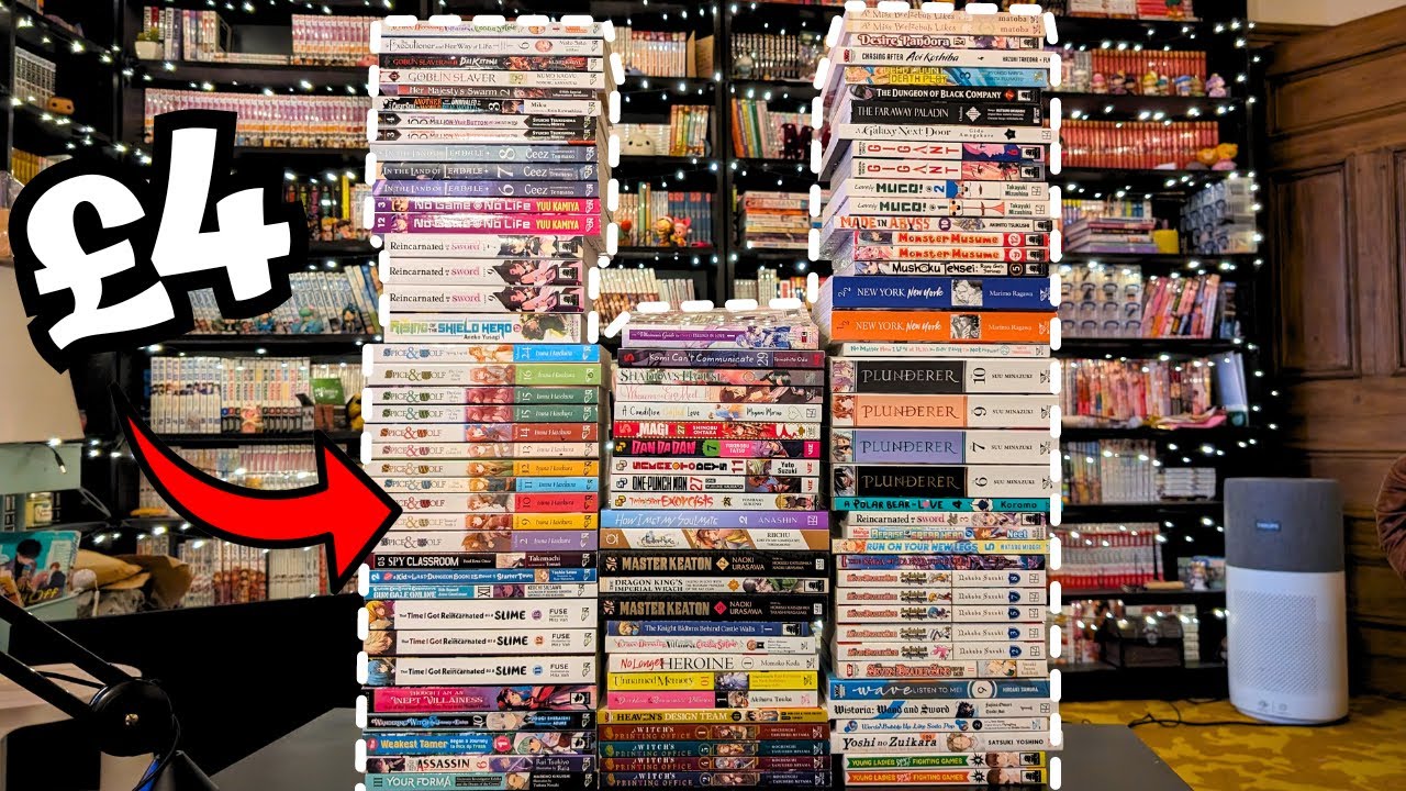 🤯 £4 each for EVERYTHING at travelling man warehouse sale ~ leeds vlog manga haul  ✧･ﾟ: