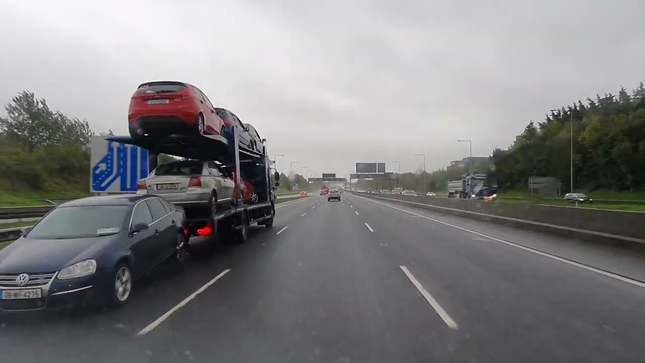 Ireland - M50 North - M1 - Portrane
