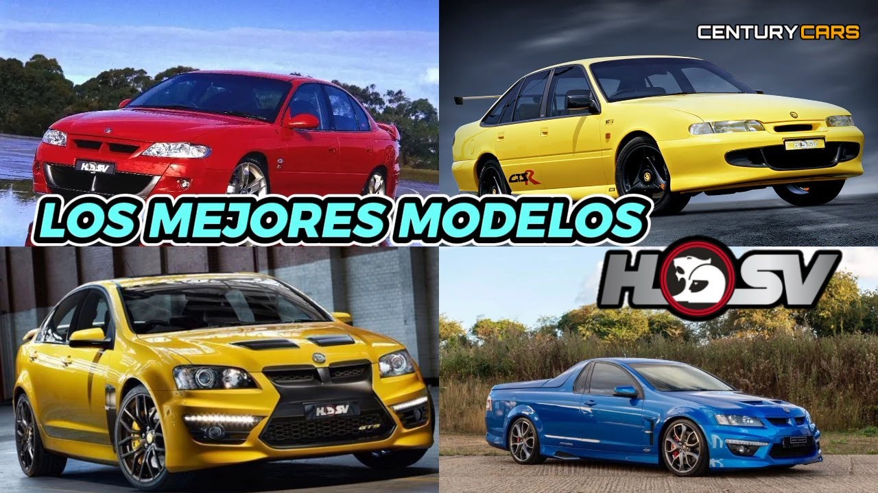 Los mejores modelos fabricados por HSV 'Holden Special Vehicles'