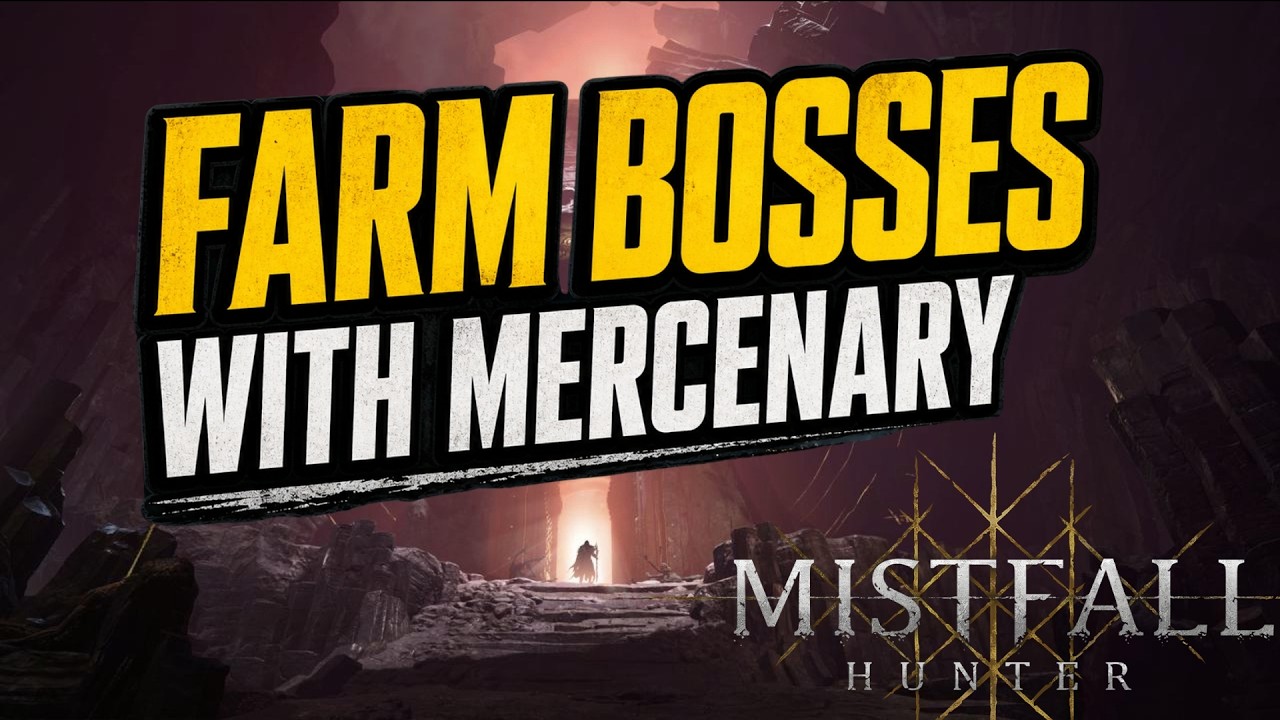 Как фармить боссов за наёмника (упор на молот) &mdash; Mistfall Hunter