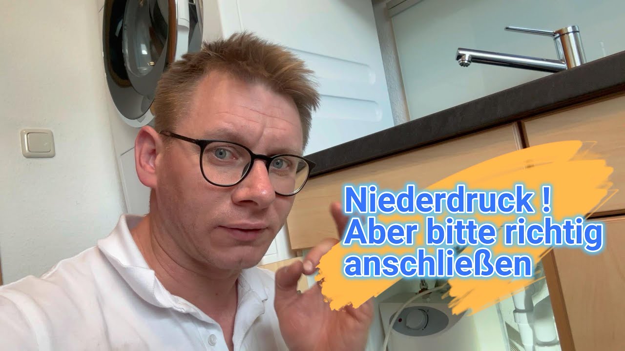 Niederdruck Armatur richtig anschließen #kitchen #installation