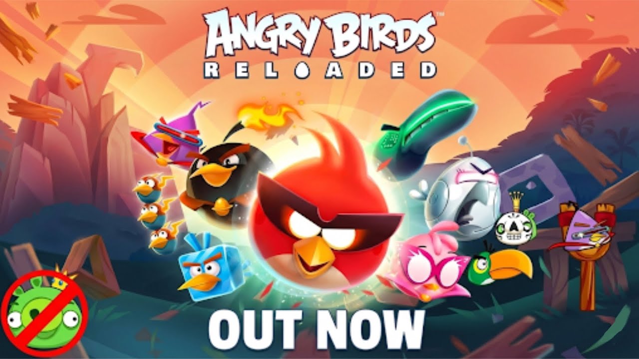 Angry Birds Reloaded Gameplay 🎯 | Fun Slingshot Action | Mobile Game#AngryBirdsReloaded #angrybirds 