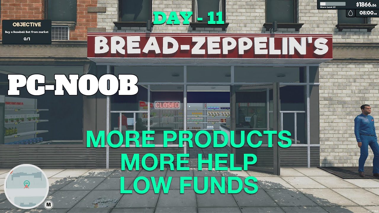 DAY 11 - Low on Cash, New Hire and New Products. Still alive.