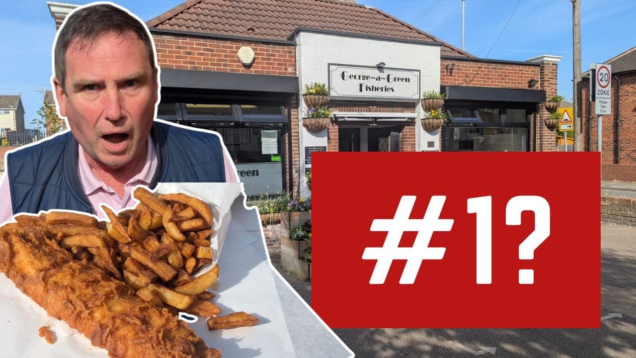 The UK'S BEST FISH AND CHIPS!? GEORGE-A-GREEN FISHERIES!