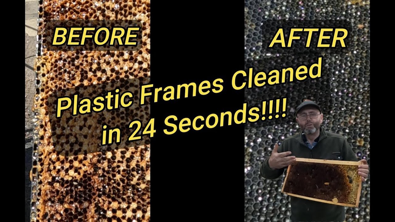 An Exciting New Tool To Clean Plastic Foundation Frames So They Can Be Reused In Your Beehive