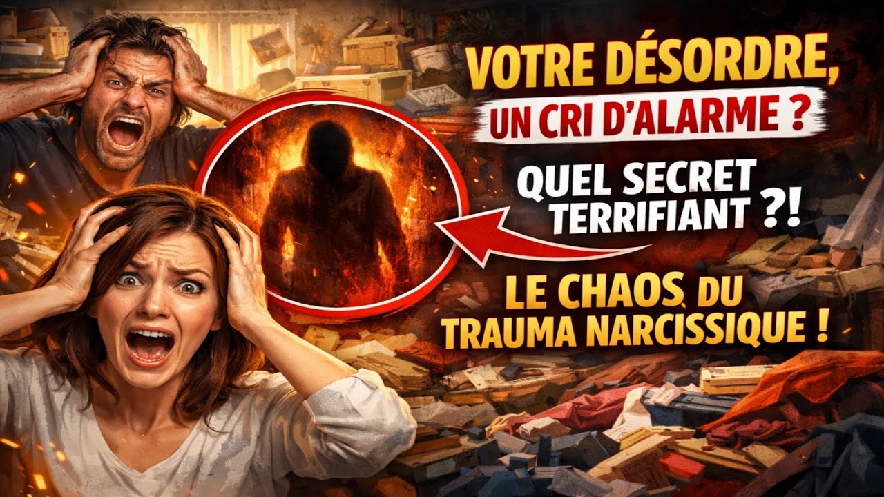 Votre désordre : un cri d'alarme ? Décryptage : Quand le traumatisme narcissique plonge votre foyer
