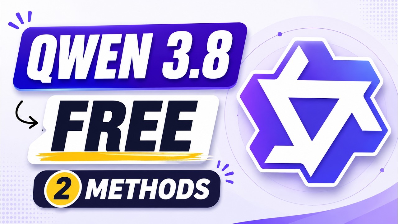 Qwen 3.8 FREE Access + API | 2 Easy Ways to Use Qwen 3.8