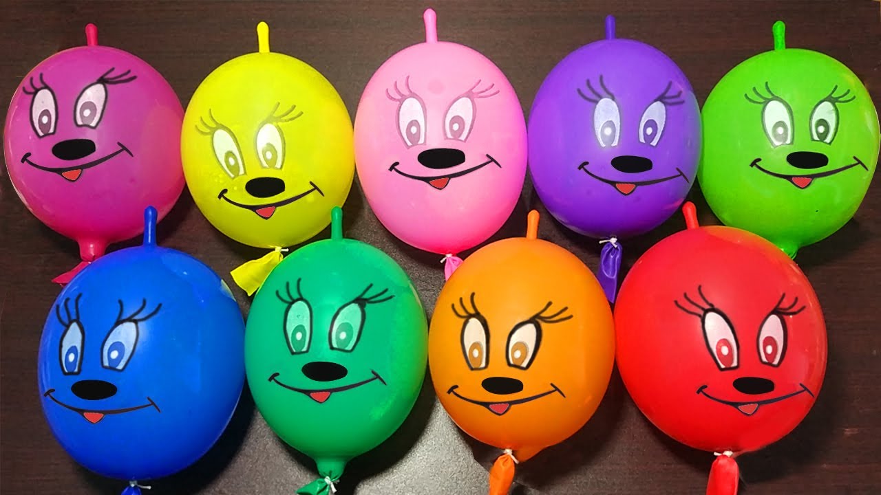 Making Slime With Funny Balloons Cute Doodles