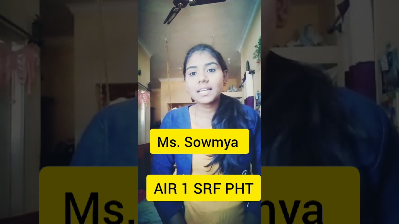 Ms. Sowmya# AIR1#SRF#2020# Post Harvest Technology#
