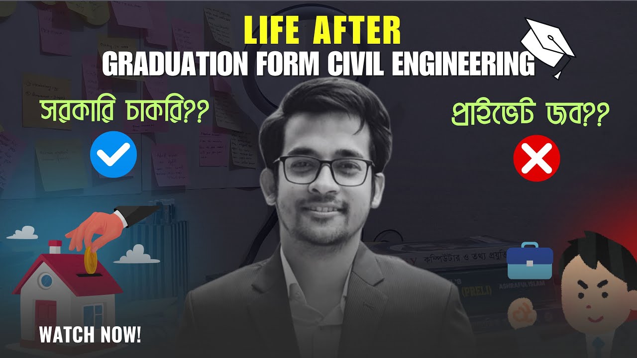 LIFE AFTER GRADUATION FROM CIVIL ENGINEERING | 100% Civil Engineering & more! | Jobs, Interviews