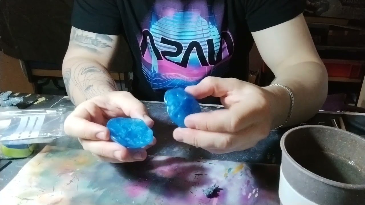 Clonar con Blue stuff figuras
