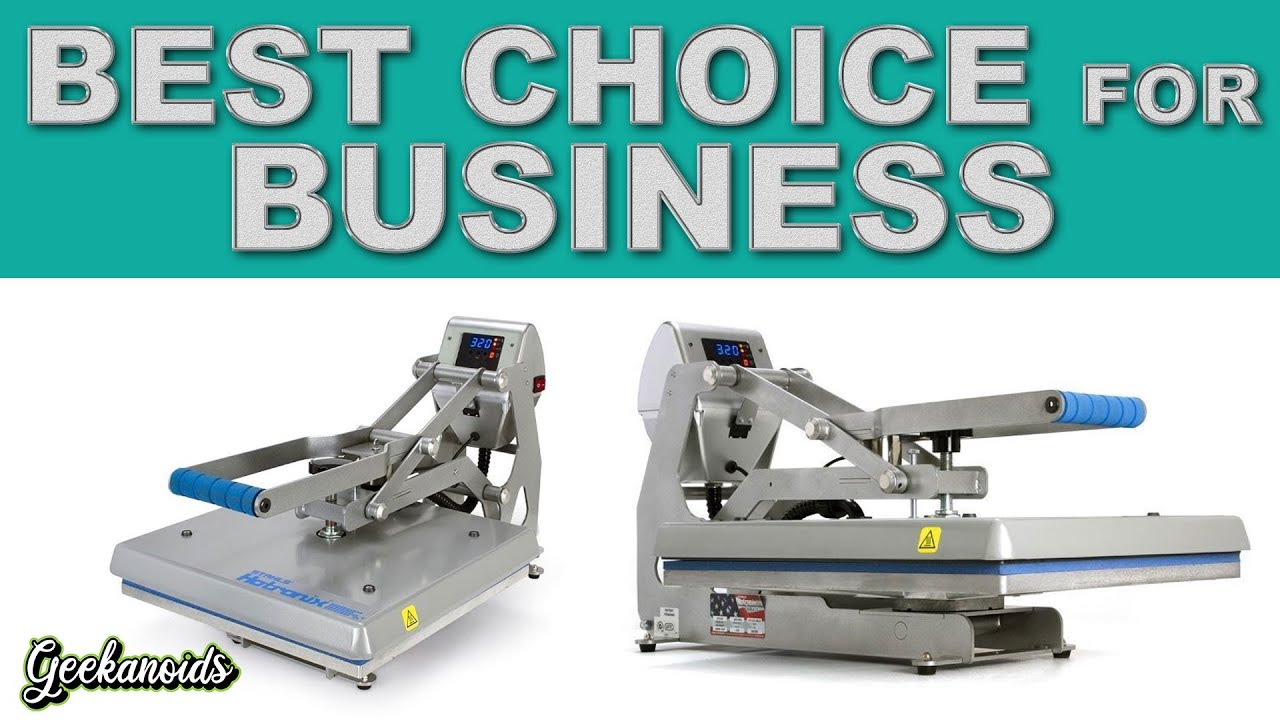 Best for Business - Hotronix Auto Open Clam Heat Press Review