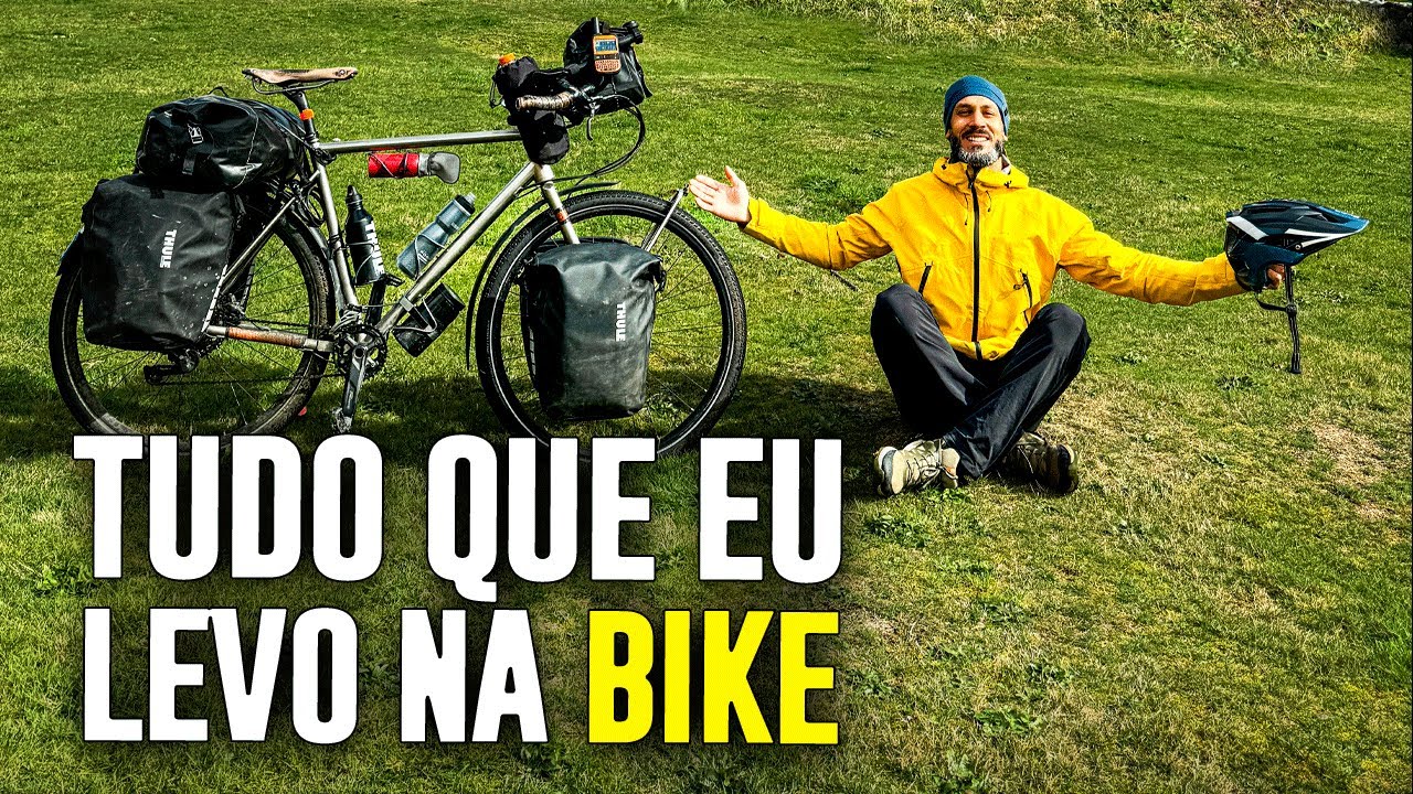 EQUIPAMENTOS CICLOVIAGEM - VÍDEO - CAMPING - COZINHA - CICLOTURISMO - VIAGEM DE BICICLETA