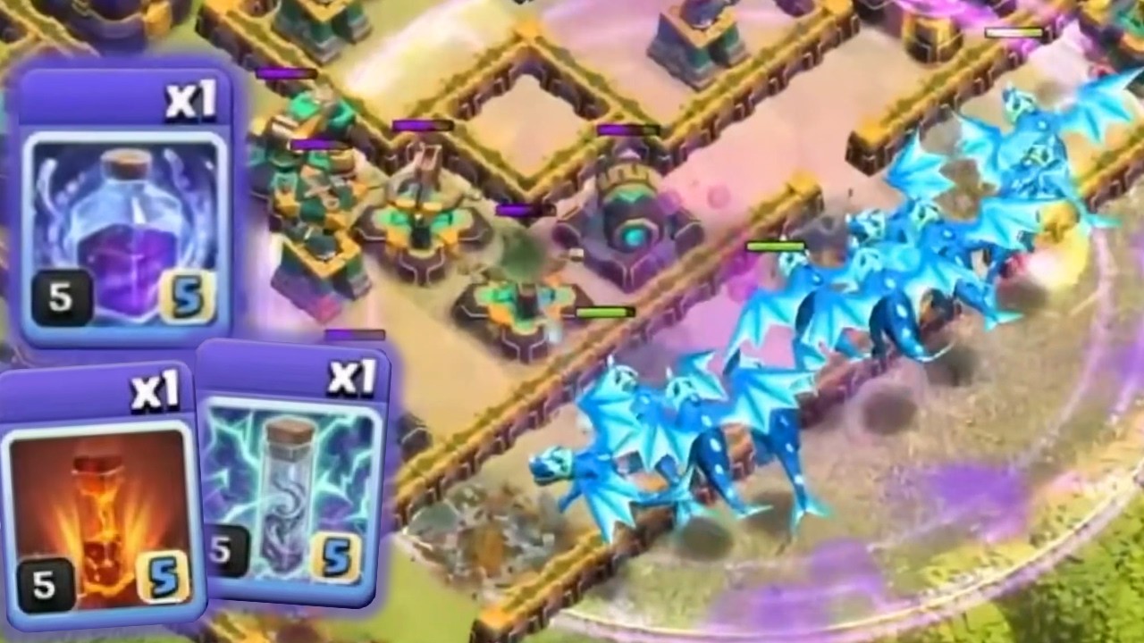 Super Spells in Chinese Version of Clash of Clans