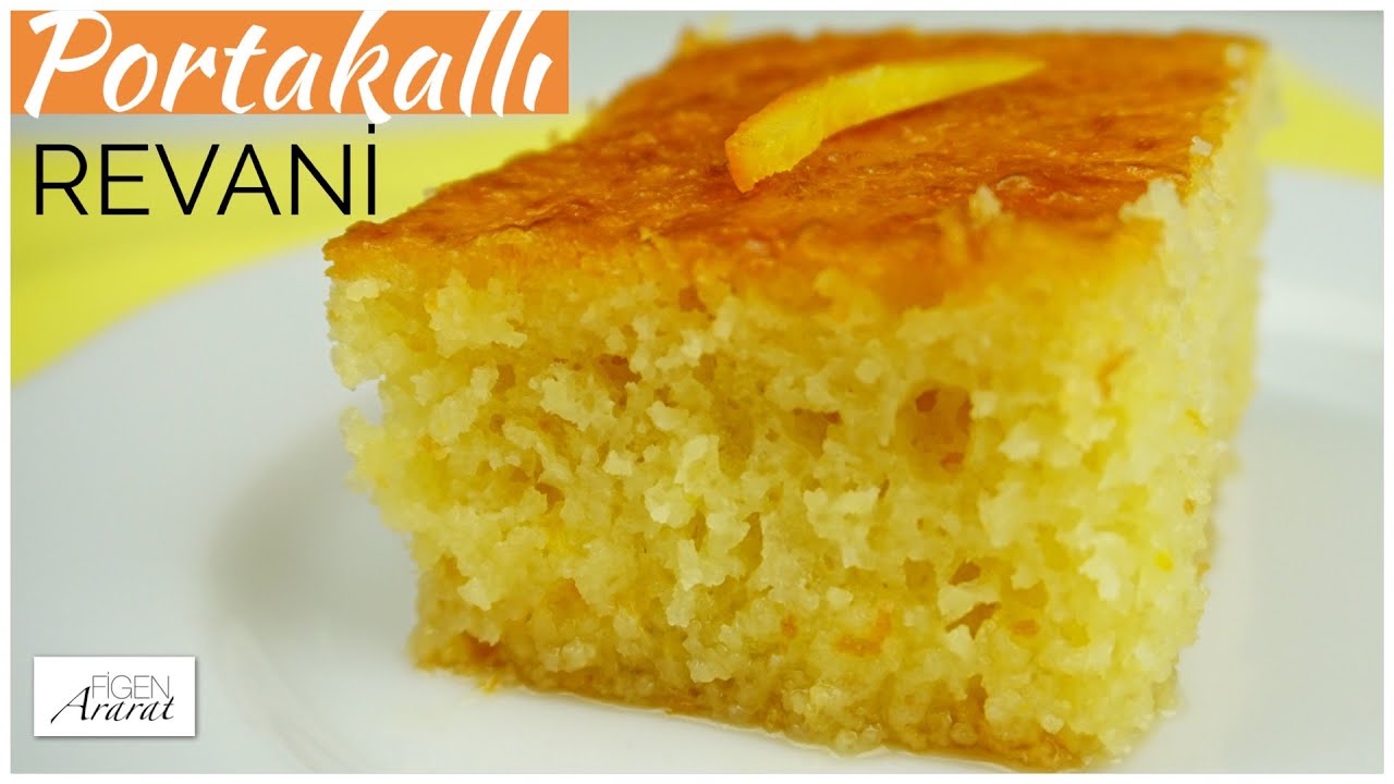 Mis gibi portakal kokuyor🍊portakallı revani / tatlı tarifleri / Figen Ararat