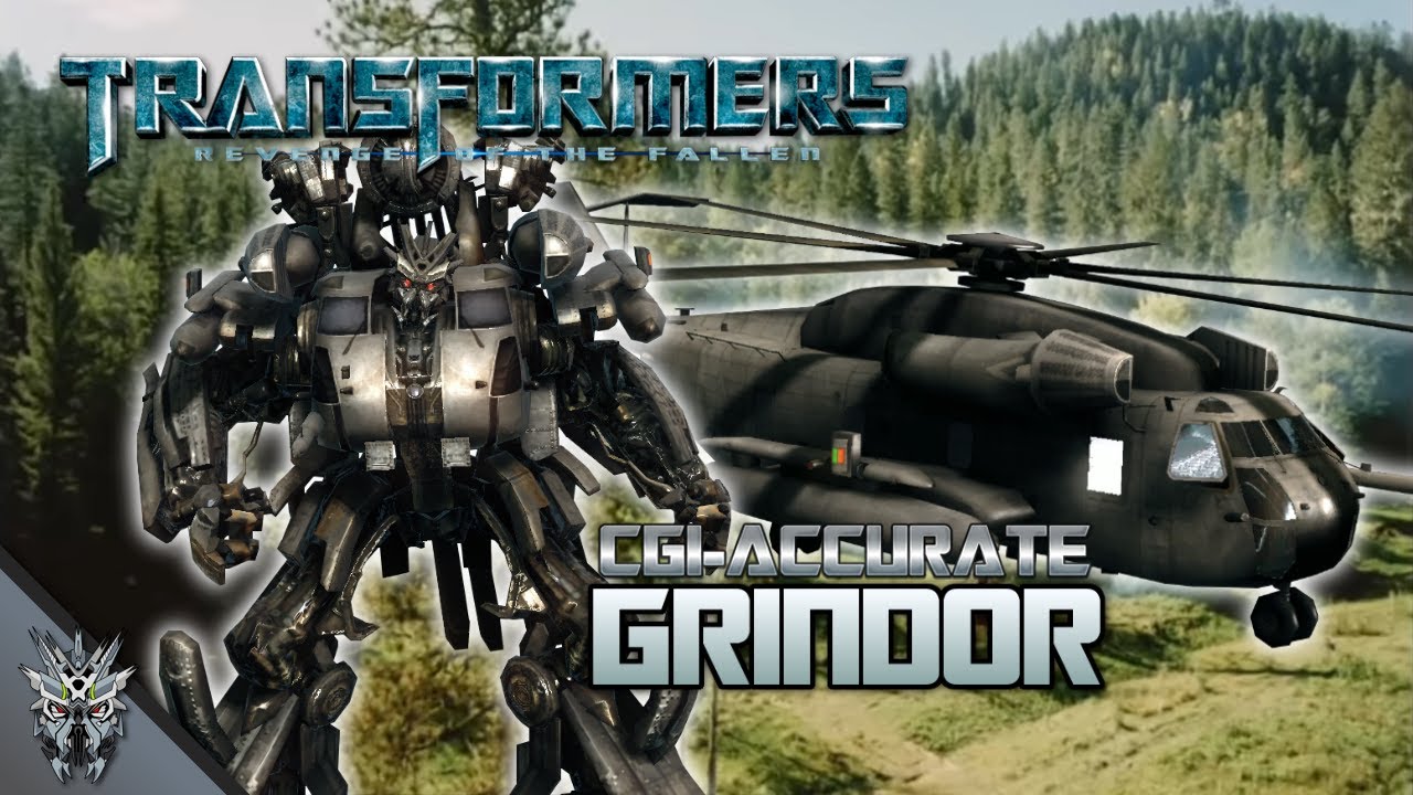 CGI-ACCURATE GRINDOR | Transformers: Revenge of the Fallen