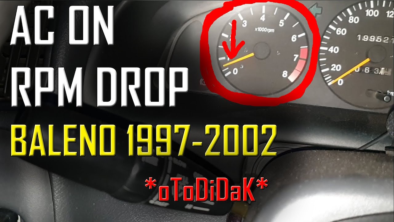 Tutorial Memperbaiki AC IDLE UP Mobil Suzuki Baleno 97-02, AC Nyala ON RPM Turun dan Mesin Bergetar