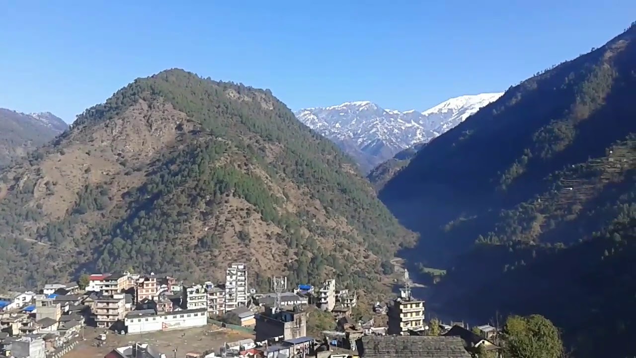 Rolpa district headquater - Liwang