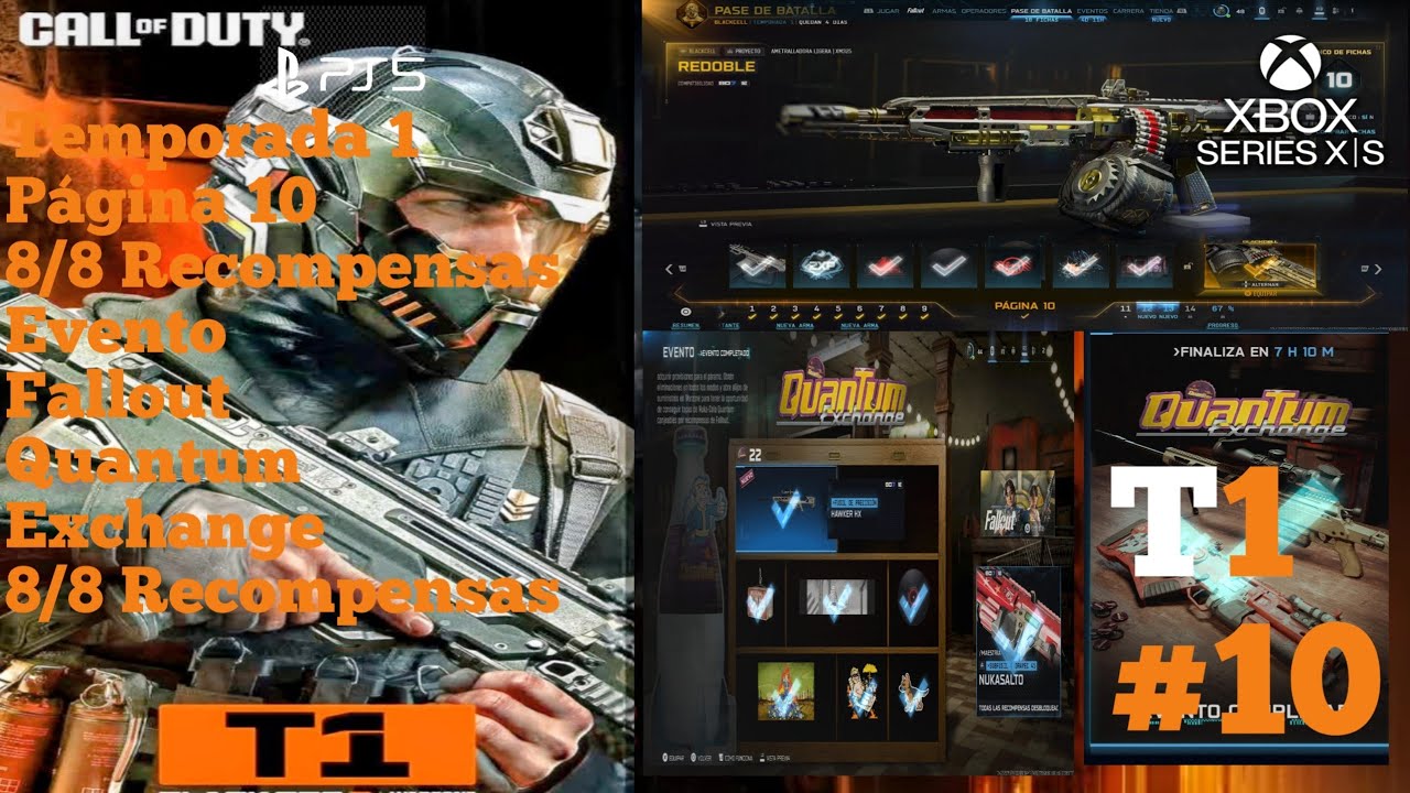 Call Of Duty Blackops 7| T1: Página 10 8/8 Evento Fallout Quantum Exchange 8/8 Recompensas 