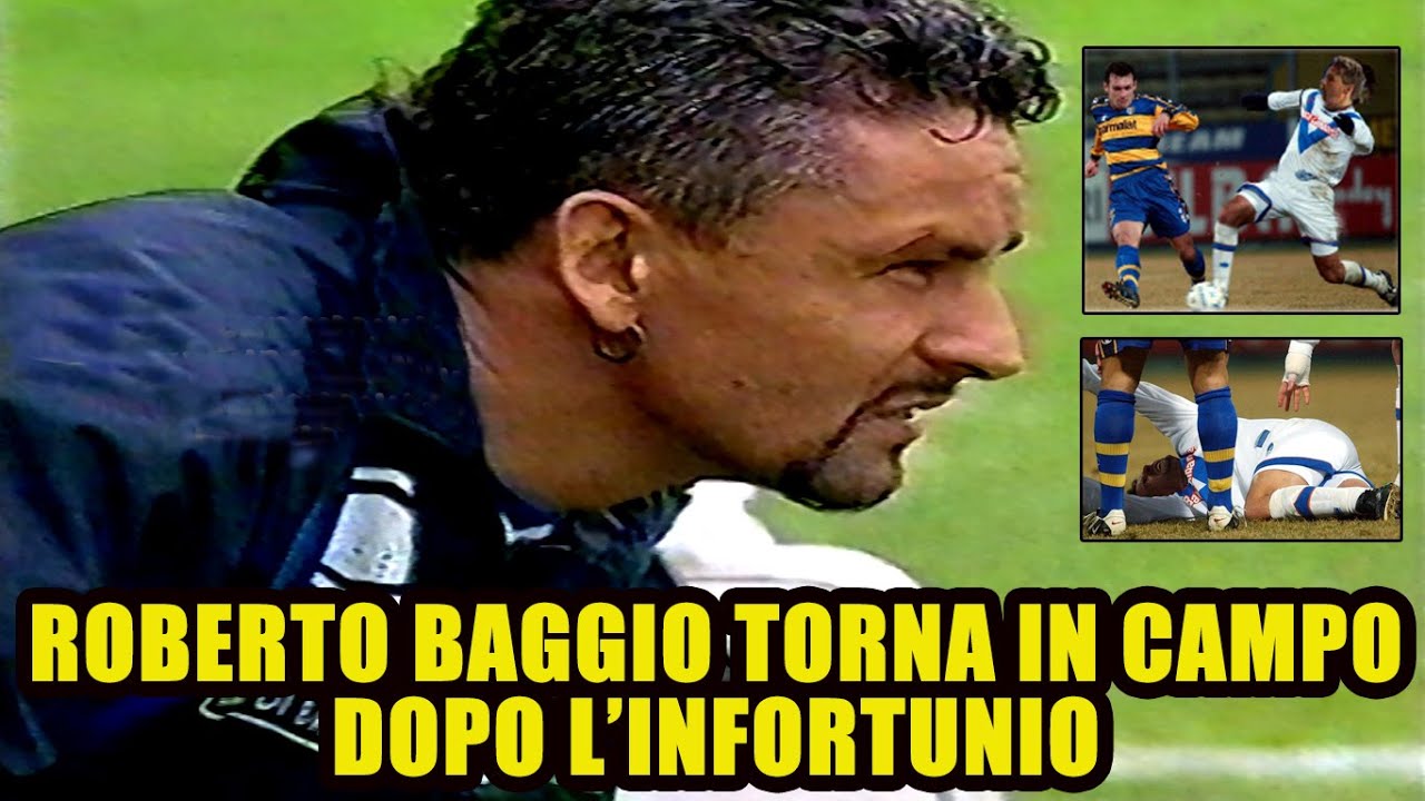 ROBERTO BAGGIO TORNA IN CAMPO BRESCIA-FIORENTINA 3-0 SPECIALE DOMENICA SPORTIVA 24/4/2002#CASASTENE