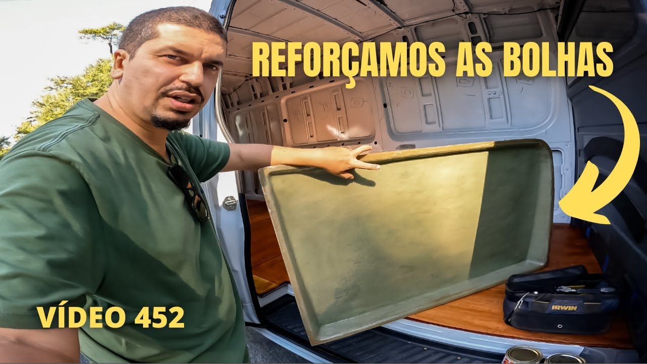 REFORÇAMOS AS BOLHAS LATERAIS, SERÁ QUE VAI FUNCIONAR ? VÍDEO 452