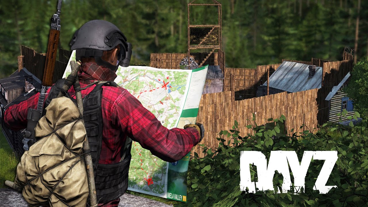 Магнит для кланов. Мой загадочный замок в лесу - DayZ