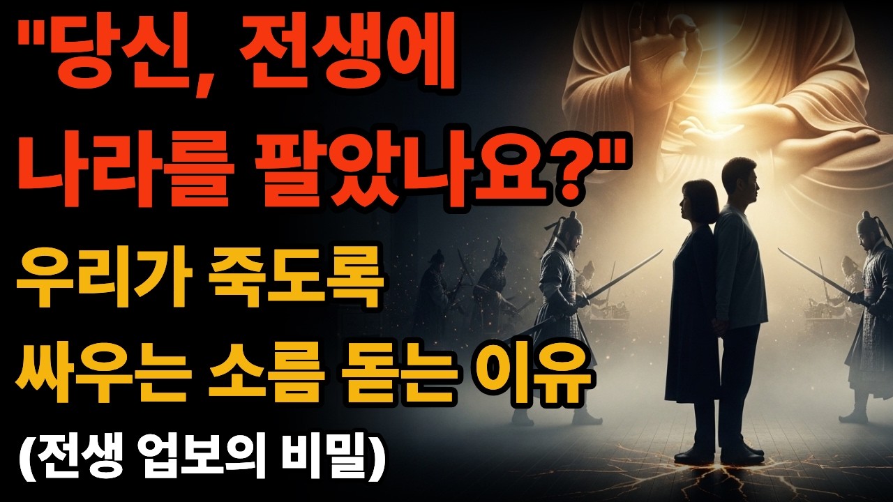 우리가 왜 이렇게 싸울까 부부 싸움이 멈추지 않는 전생의 충격적 이유