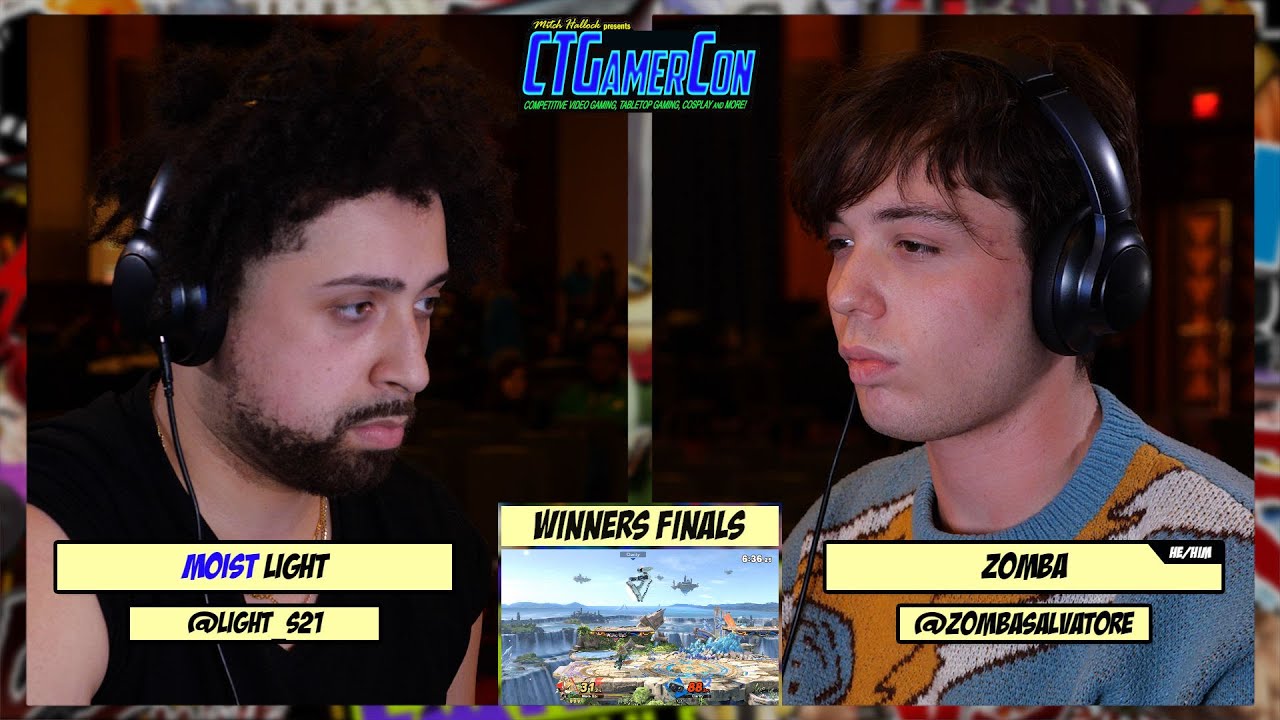 CT Gamercon Winners Finals - Light (Fox) vs Zomba (ROB) - SSBU Ultimate Tournament