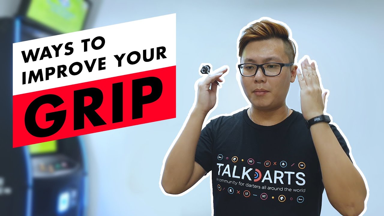DARTS TIPS | WAYS TO IMPROVE YOUR GRIP! | TALKDARTS