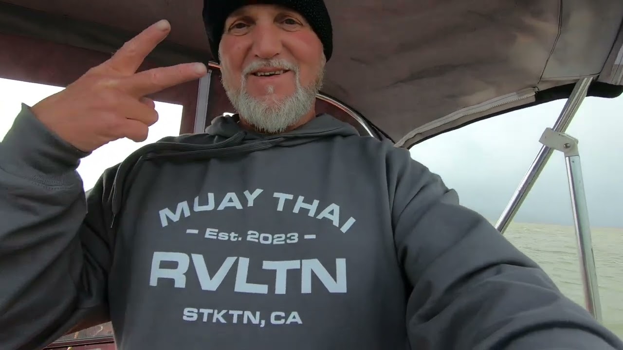 Fishing On The California Delta For Sturgeon, And Striped Bass 