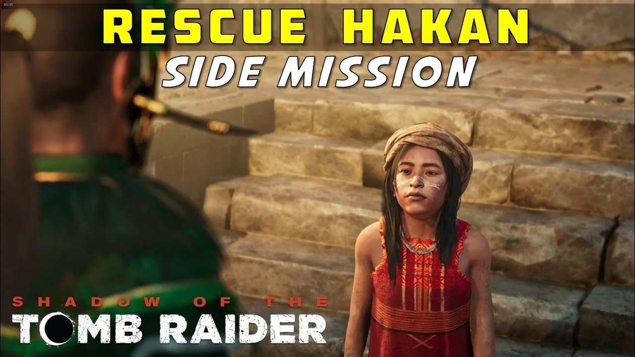 Rescue Hakan (Get Reinforced Knife) - The Hidden City Side Mission | SHADOW OF THE TOMB RAIDER